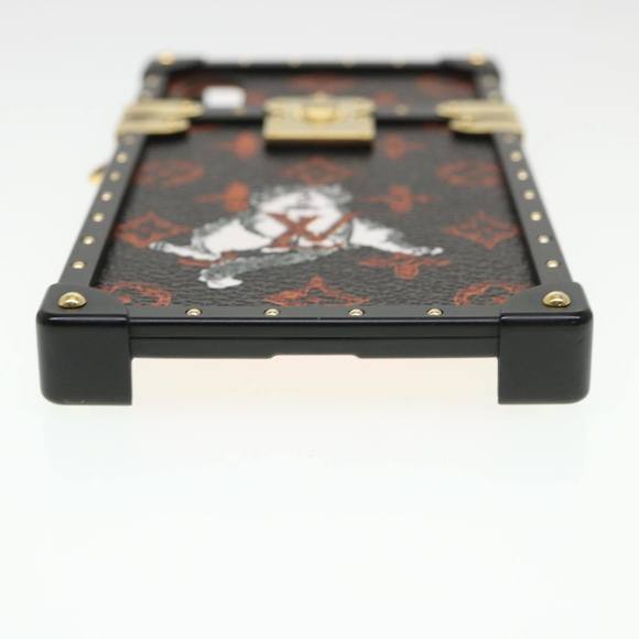 LOUIS VUITTON Transformed Monogram Cat Eye Trunk iPhone Case M63891 Auth 39162 - Picture 6 of 16